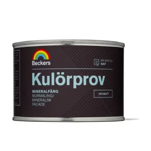 Beställ idag Beckers Mineral Kulörprov